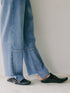 【 予約:11月中旬 】HIGH RISE TUCK WIDE PT /Y253-31101-2